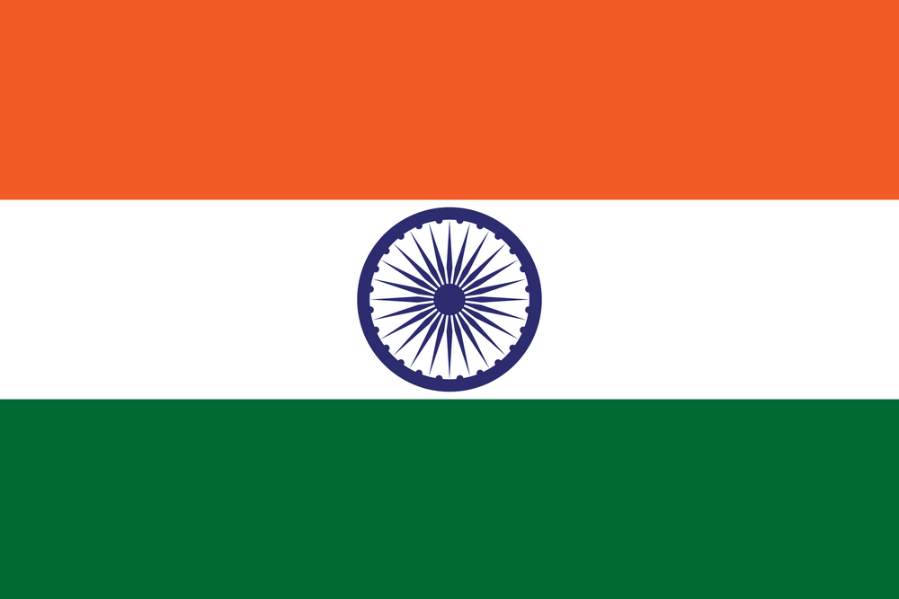 Drapeau de l'Inde