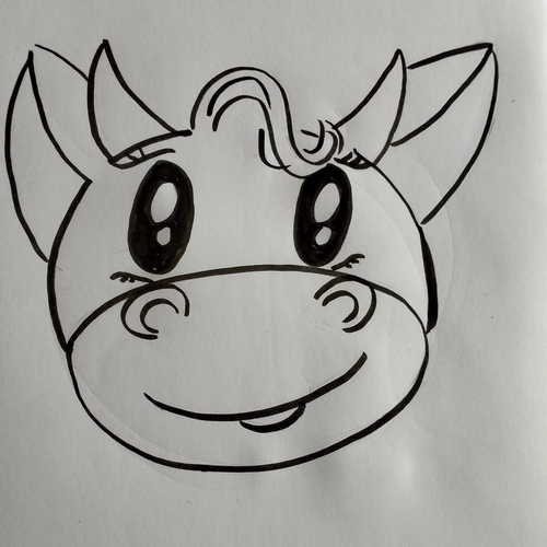 étape d'un dessin d'Ounabrak