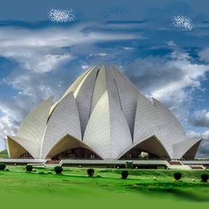 photo du temple Lotus